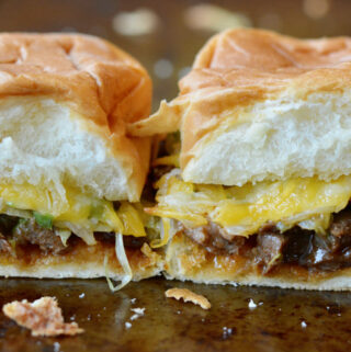 Korean BBQ Sliders so full of flavor, you have to make them right away! So deliciously savory and sweet with just a little heat.