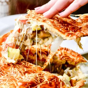 Mediterranean Vegetable Pie - perfect recipe for vegetarians - so full of flavor and make ahead friendly!