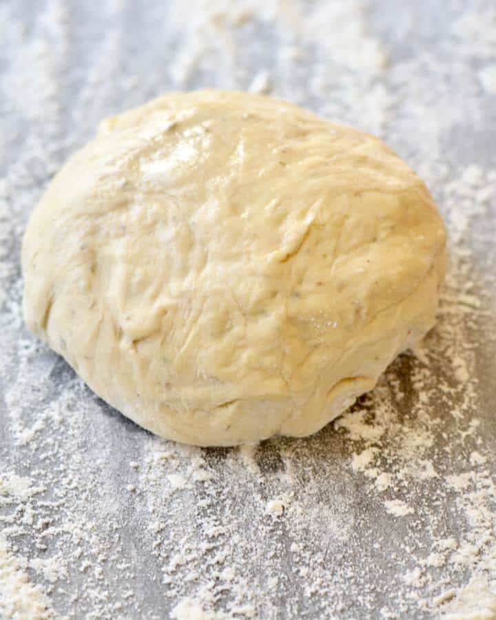No rise time pizza dough | amazing texture, delicious flavor, no wait time! Perfect for family pizza night or a quick dinner!