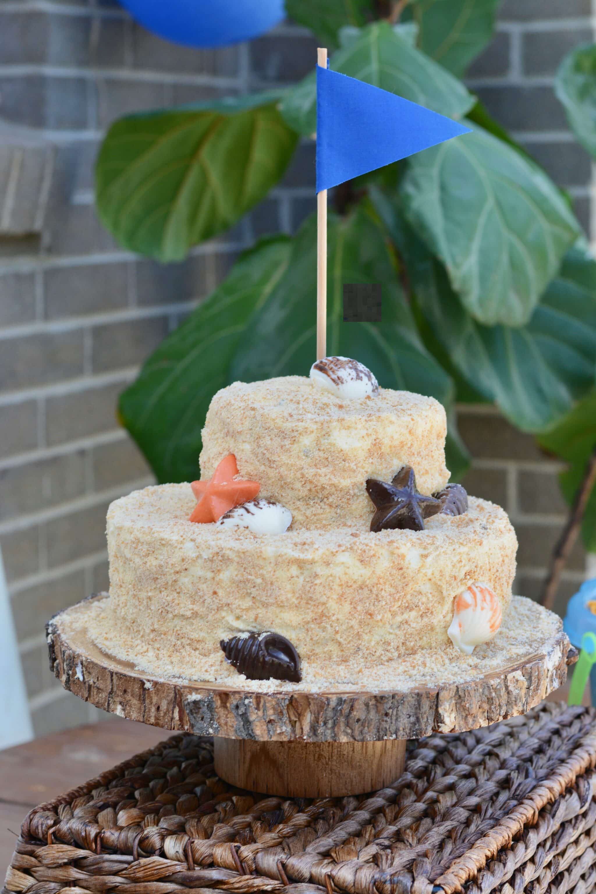 Boy Beach Theme Birthday Party - With recipes and decorating ideas, including activities and simply delicious snacks for kids and adults!