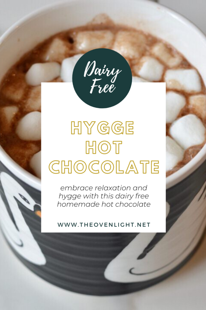 Hygge Hot Chocolate-Homemade simple hot chocolate perfect for a winter day.