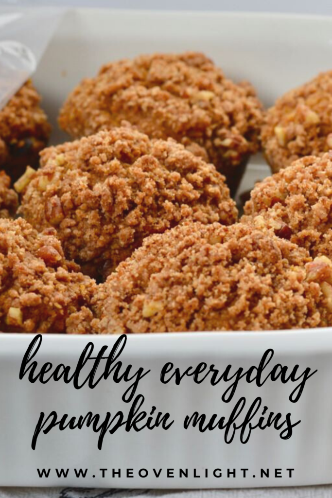 Pumpkin Muffins made with no refined sugar - deliciously moist and a perfect on-the-go breakfast for you and the kids! #pumpkinrecipe #muffin