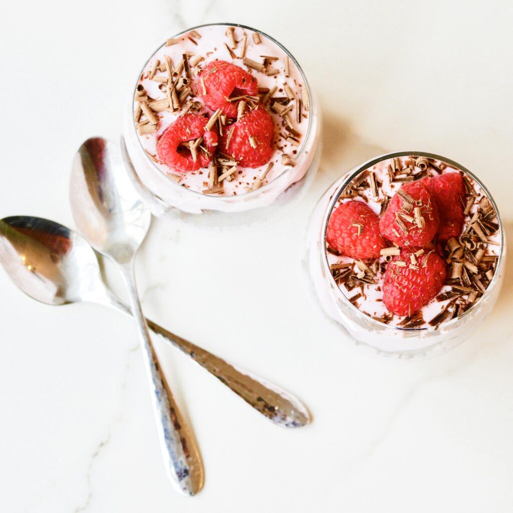 Raspberry Chocolate Parfait