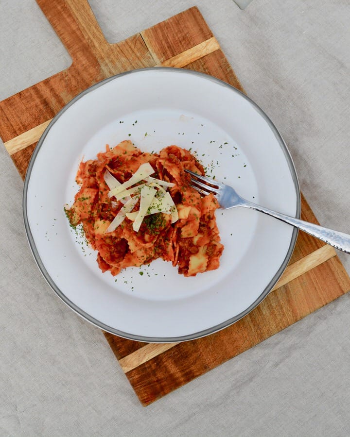 Italian Meat Sauce with Ground Beef and Italian Sausage - Smooth, delicious and easy to make! Take spaghetti night to the next level!