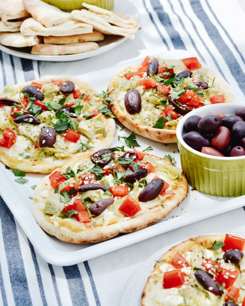 Greek Pizzas