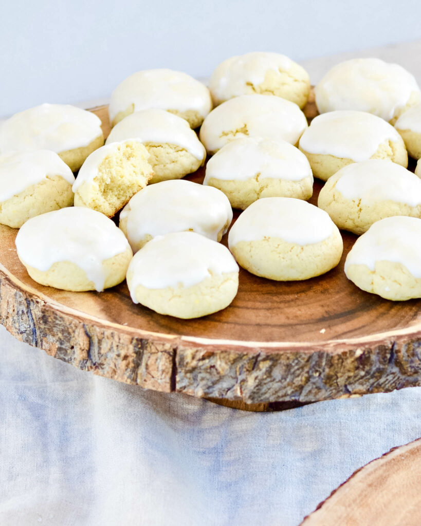 Lemon Almond Cake Cookies