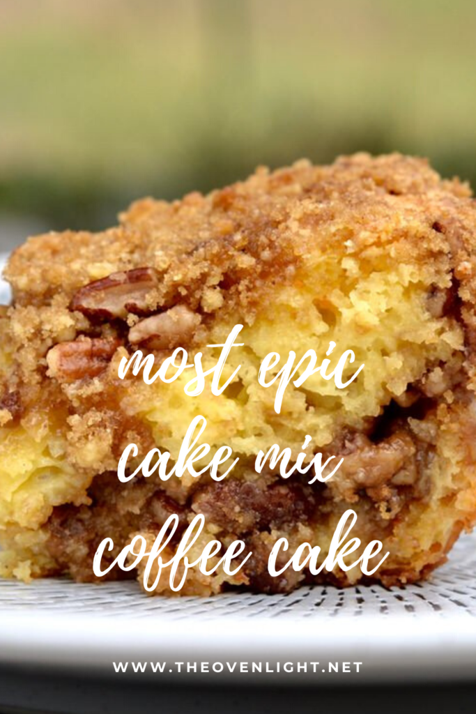 Yellow Cake Mix Coffee Cake