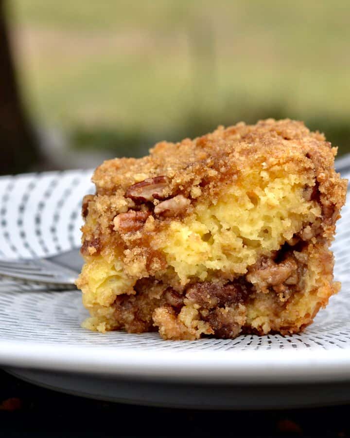 Yellow Cake Mix Coffee Cake | The Oven Light