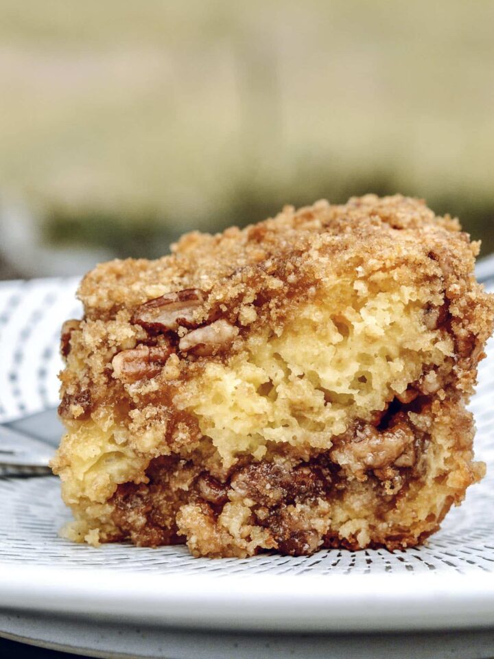 Yellow Cake Mix Coffee Cake | The Oven Light