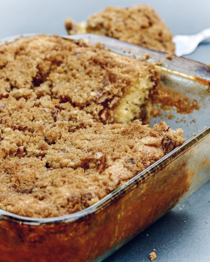 Yellow Cake Mix Coffee Cake | The Oven Light