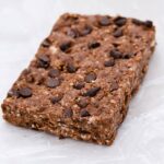 Rx Bar Copycat Recipe - Healthy, delicious and super easy to make. Chocolate, cashews, almonds, egg white powder and dates. So delicious and so simple! Plus, a huge money saver!