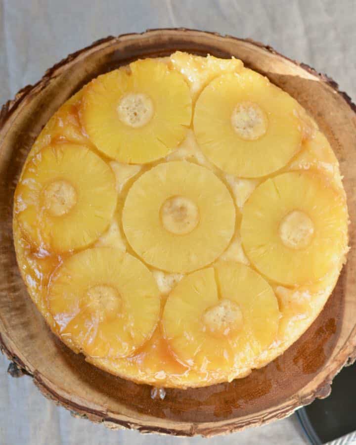 Gluten Free Vegan Pineapple Upside Down Cake