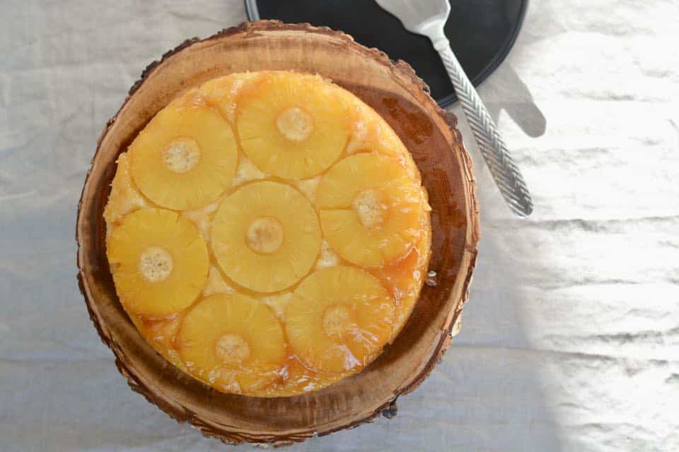 Gluten Free Vegan Pineapple Upside Down Cake