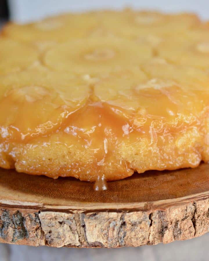 Vegan Pineapple Upside Down Cake | Gluten Free | Cake Mix
