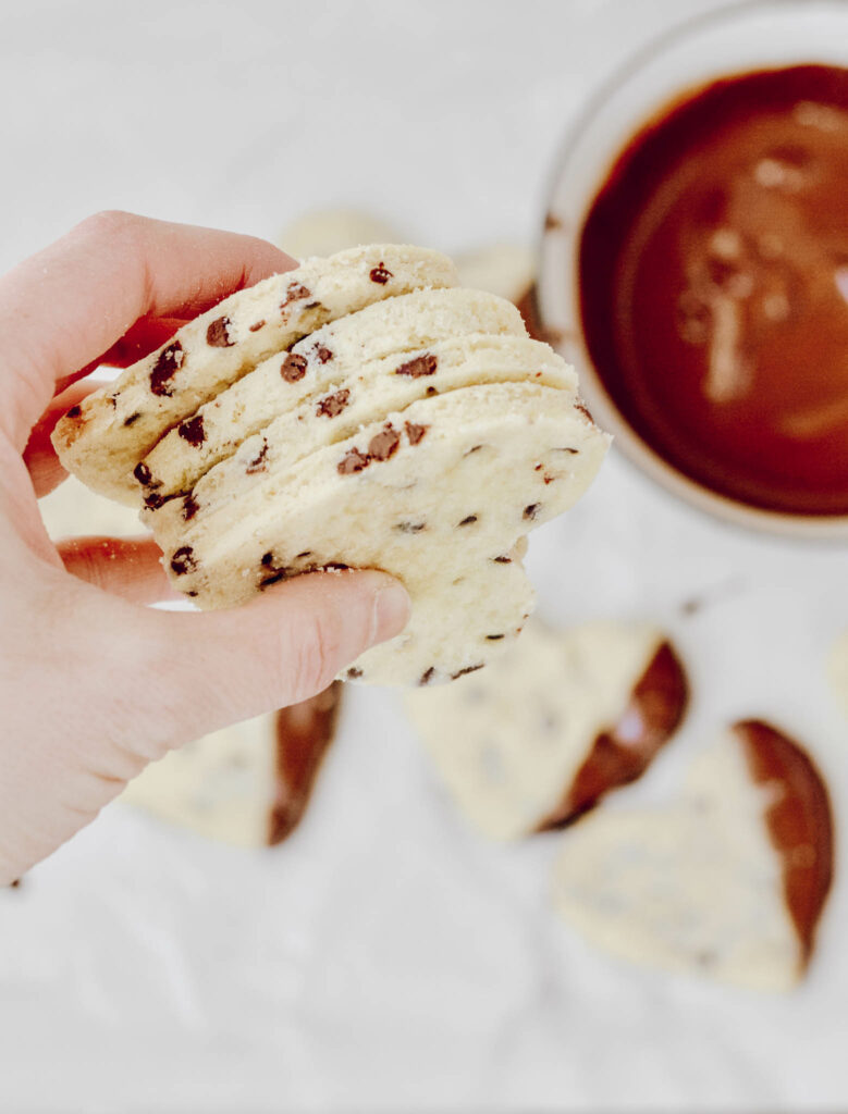 Butter Cookies with Mini Chips