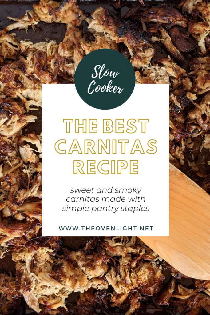 Wonderful Slow Cooker Carnitas | Sweet and smoky and utterly perfect on any Mexican dish