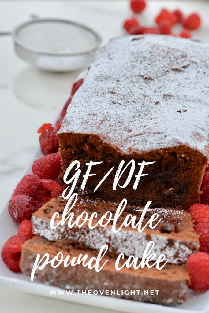 Chocolate Pound Cake | Gluten Free, Dairy Free recipe - full of amazing fudgy dark chocolate. #poundcake #glutenfree #dairyfree #chocolate