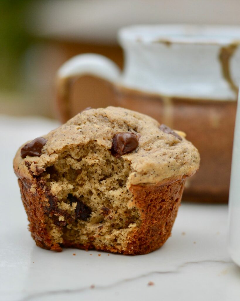 Espresso Chocolate Chip Muffins - perfect for a morning treat, breakfast or brunch