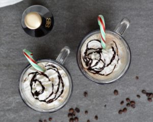 Bailey's Mocha with Espresso, Chocolate, Milk and Bailey's | Perfect holiday drink or just an anytime drink—hot, comforting and delicious #baileys #mocha #coffee #holiday #Christmas #hotdrink