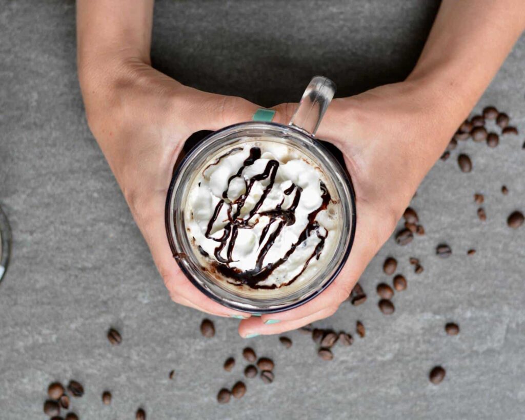 Bailey's Mocha with Espresso, Chocolate, Milk and Bailey's | Perfect holiday drink or just an anytime drink—hot, comforting and delicious #baileys #mocha #coffee #holiday #Christmas #hotdrink