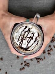 Bailey's Mocha with Espresso, Chocolate, Milk and Bailey's | Perfect holiday drink or just an anytime drink—hot, comforting and delicious #baileys #mocha #coffee #holiday #Christmas #hotdrink
