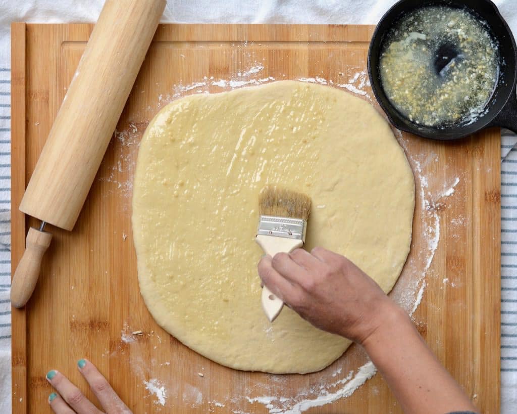 Homemade Crescent Rolls filled with parmesan | perfectly soft and delicious