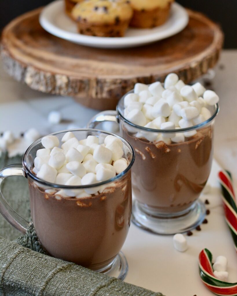 Best Basic Hot Chocolate Recipe | Great for the holidays. So much better than powdered mixes!