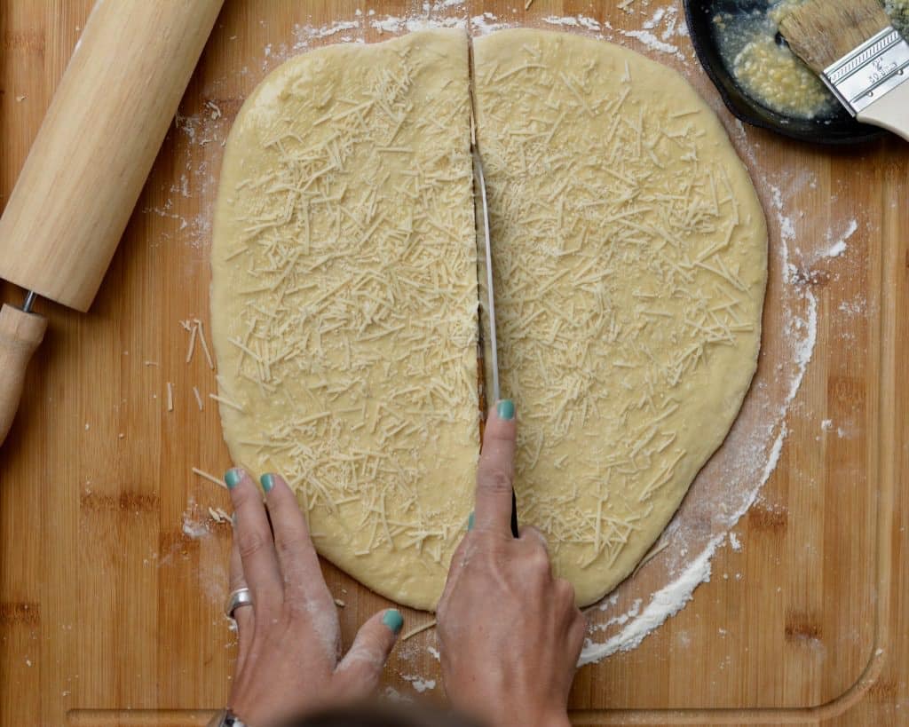 Homemade Crescent Rolls filled with parmesan | perfectly soft and delicious