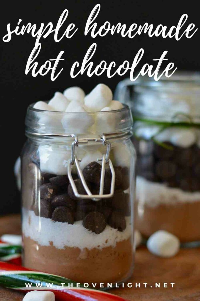 The BEST Simple Hot Chocolate Gifts | Great for the holidays. So much better than powdered mixes! #hotchocolate #simplehotcocoa #hotcocoa #teachersgift