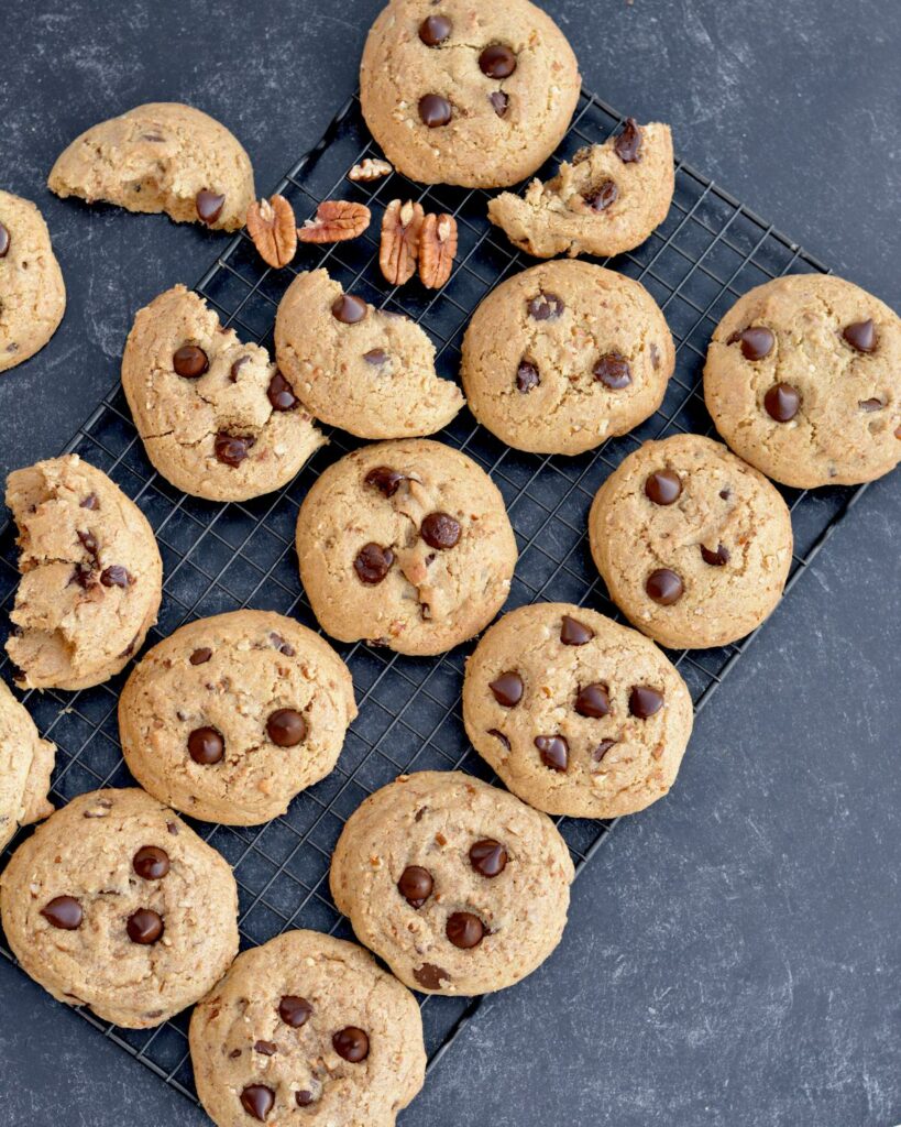 Pecan Dark Chocolate Chip Cookie