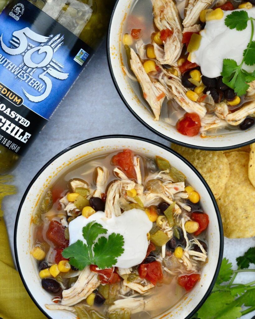 505 Southwestern Hatch Green Chiles make this Tortilla Soup something you'll crave. Deliciously spiced, perfectly healthy and totally simple - the ideal winter recipe!