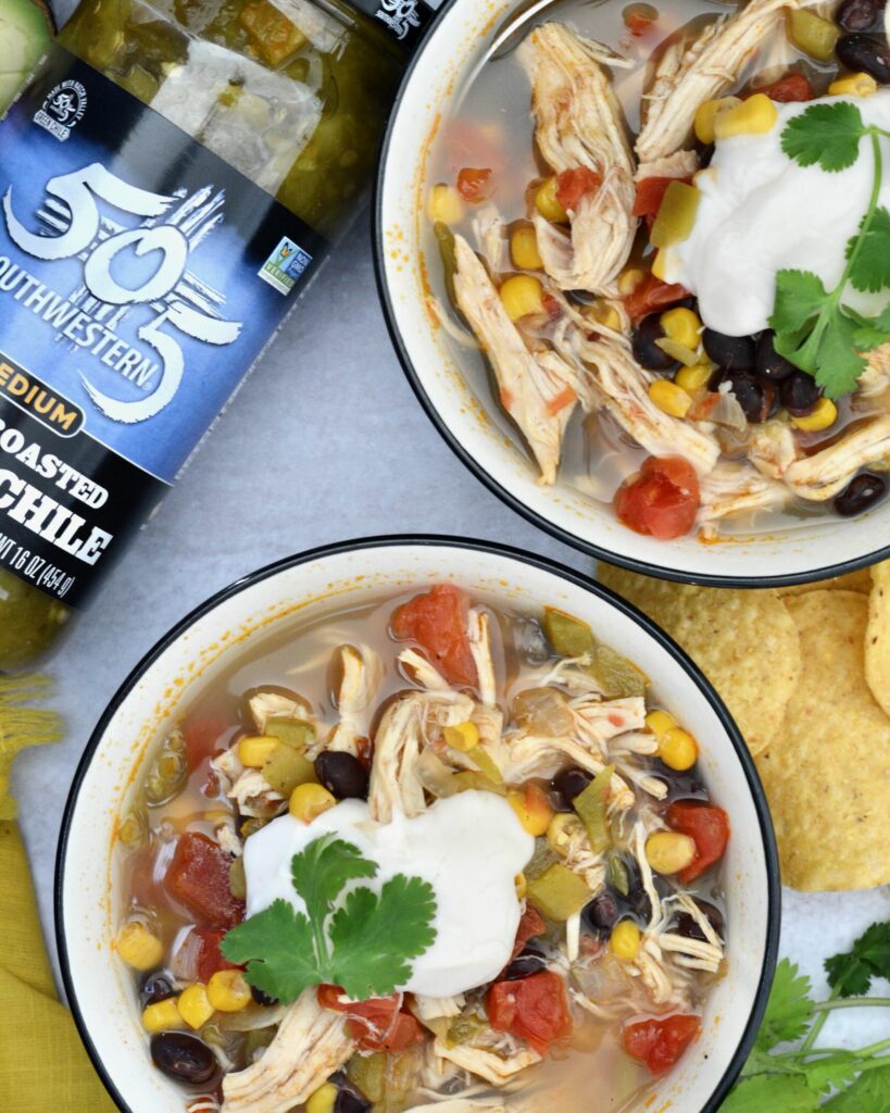 505 Southwestern Hatch Green Chiles make this Tortilla Soup something you'll crave. Deliciously spiced, perfectly healthy and totally simple - the ideal winter recipe!