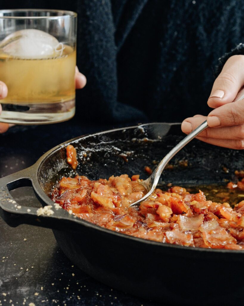 Make baked beans you'll crave with these simple ingredients. Plus, a splash of bourbon makes these completely irresistible.