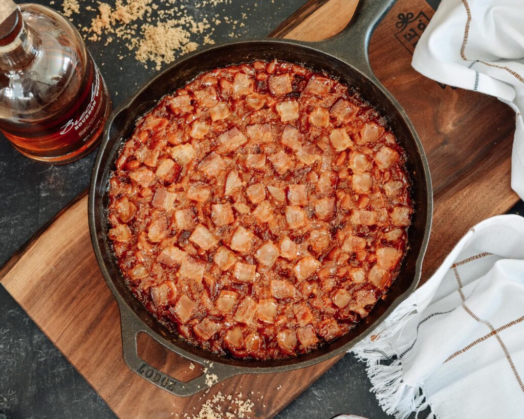 Make baked beans you'll crave with these simple ingredients. Plus, a splash of bourbon makes these completely irresistible.