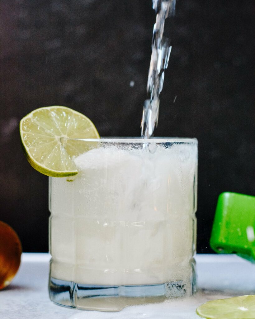 Coconut Gin Fizz with Agave, Lime & Ginger | The Oven Light