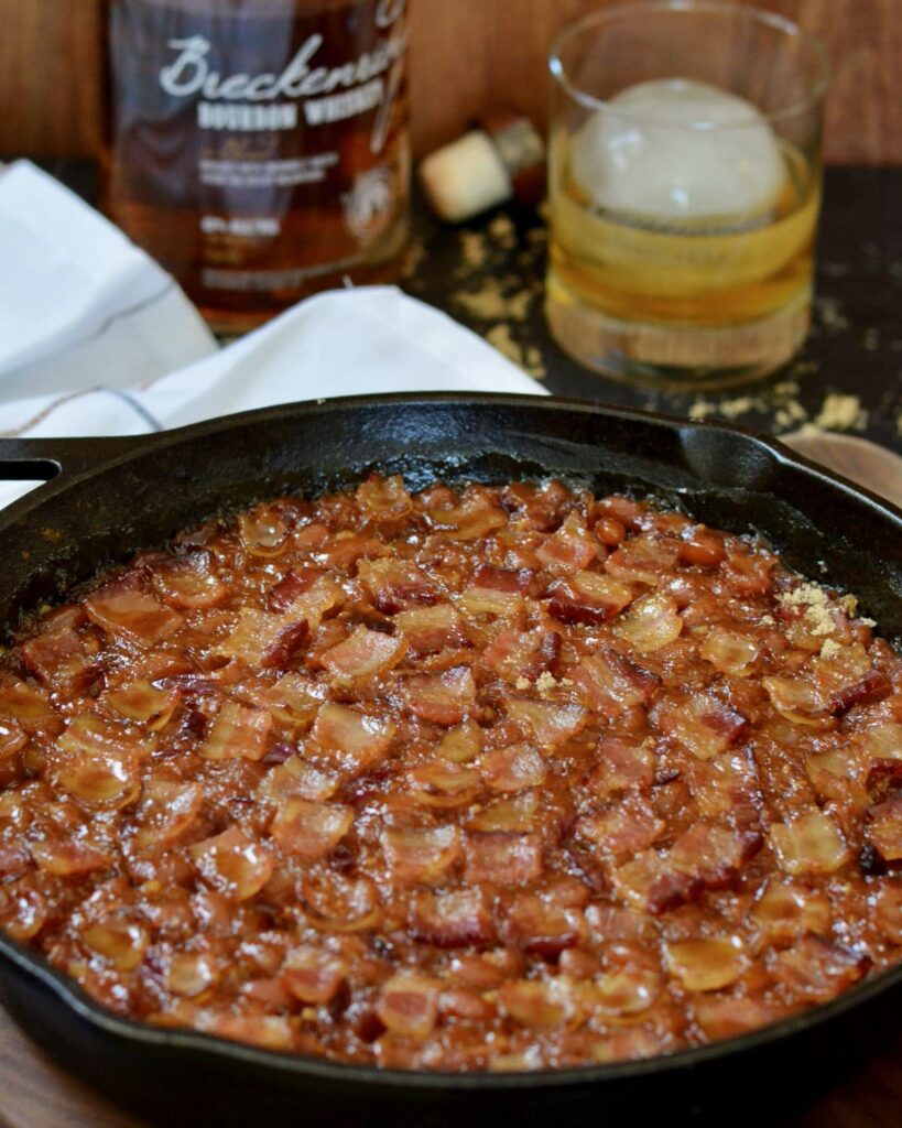 Make baked beans you'll crave with these simple ingredients. Plus, a splash of bourbon makes these completely irresistible.