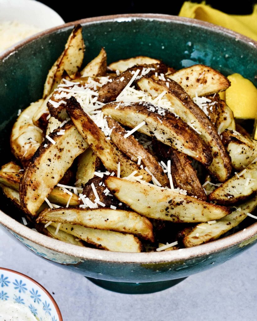 Parmesan Lemon Potato Wedges