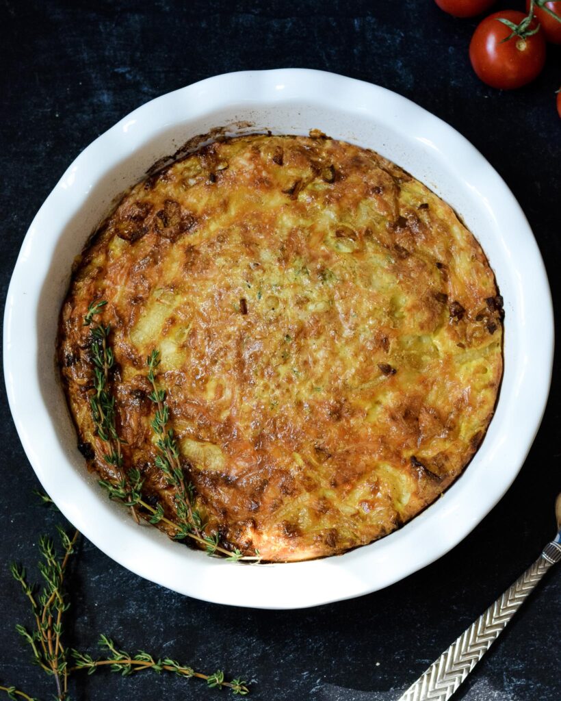 Quiche with Gruyere & Onions