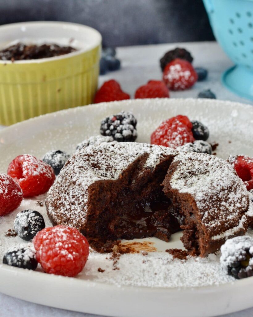 Chocolate Lava Cakes | Simple One Bowl Recipe - easier than you think! Great for a special occasion or just a weeknight dessert!