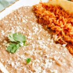 Restaurant style refried beans made in the Instant Pot. Totally easy and way better than the stuff out of the can!