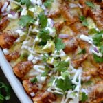 Delicious Make Ahead Enchiladas filled with Carnitas, Black Beans and Sweet Potatoes. Outstanding flavor combination of sweet, savory and spice. Simple homemade enchilada sauce recipe too!