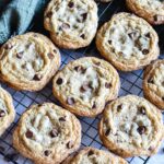 Gluten Free Chocolate Chip Cookies with two tips for perfect texture and taste. No one will know it's gluten free. Deliciously moist and tender cookie!