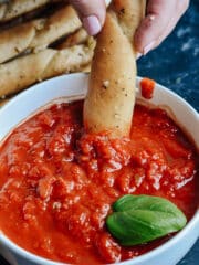 No Rise Time Garlic & Herb Breadsticks