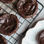 Protein Brownie Bites - healthy snacks for kids that feel indulgent. Only 5 ingredients for this perfectly healthy snack!