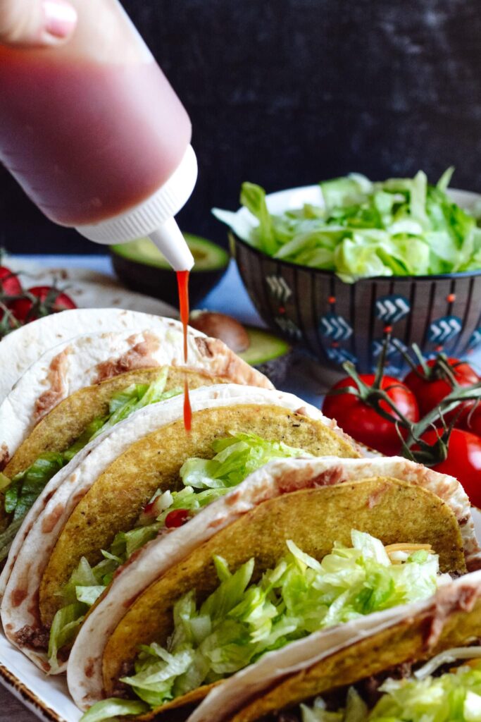 Double Decker Tacos - simple recipe, perfect way to make Taco Tuesday extra special.
