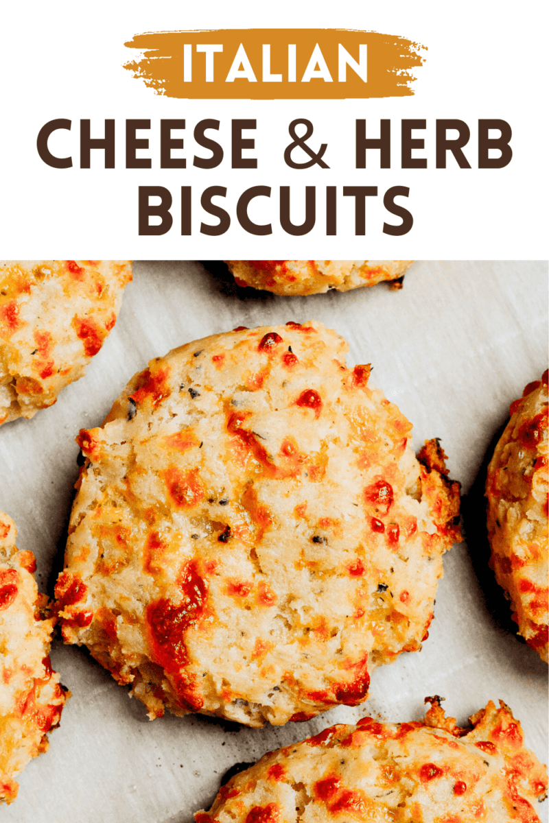 Italian Cheese and Herb Biscuits