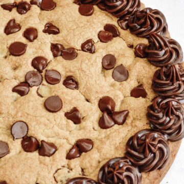 Gluten Free Chocolate Chip Cookie Cake