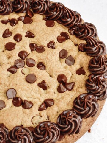 Gluten Free Chocolate Chip Cookie Cake