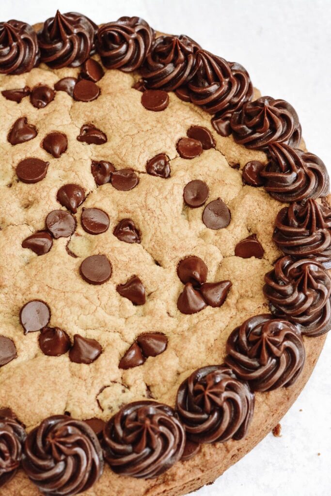 Gluten Free Chocolate Chip Cookie Cake