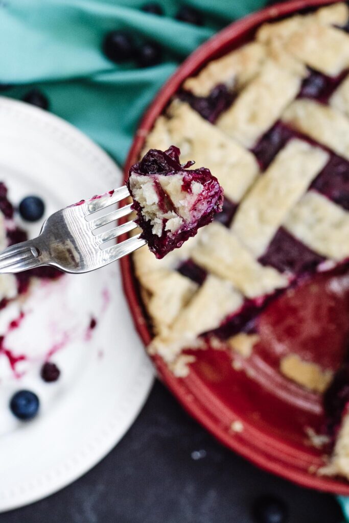 Vegan Blueberry Pie